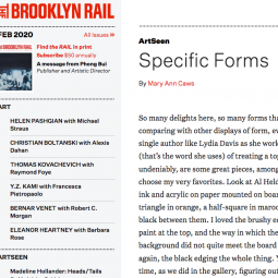 Brooklyn Rail - Specific Forms