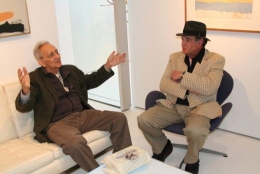 Frank Stella and Larry Bell