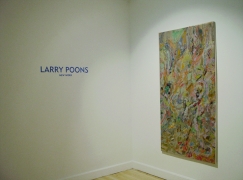 Larry Poons new work