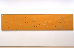 Larry Poons Color Field Dot paintings
