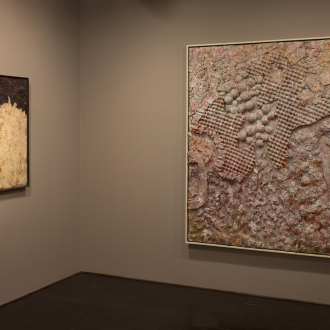 Jean Dubuffet & Larry Poons: Material Topographies