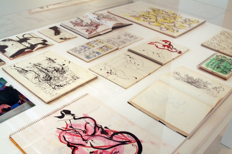 Norman Bluhm works on paper